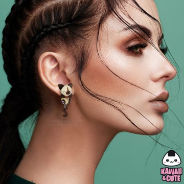 Gato Siames Cuelga Orejas