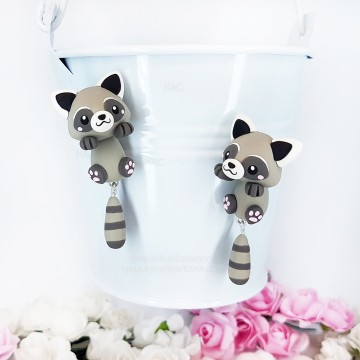 Mapache kawaii
