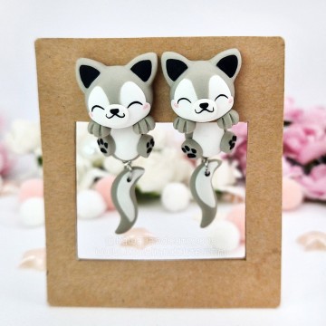 Kawaii Squirrel clinging 06