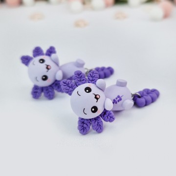 Ajolote Lavanda cuelgaorejas 03