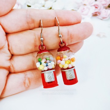 Pendientes Máquina de Chicles 02