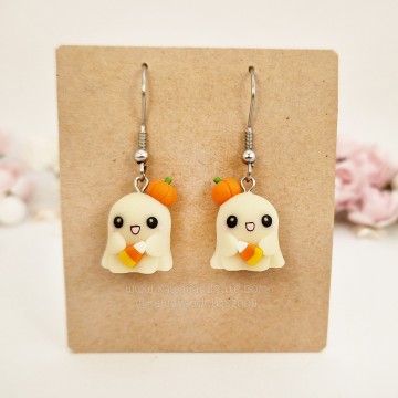 Pendientes Fantasma Calabaza 04
