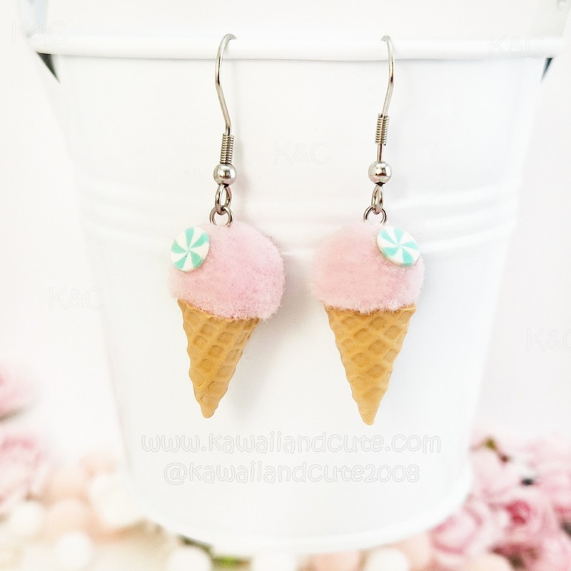 Pendientes Cucurucho de Helado 01